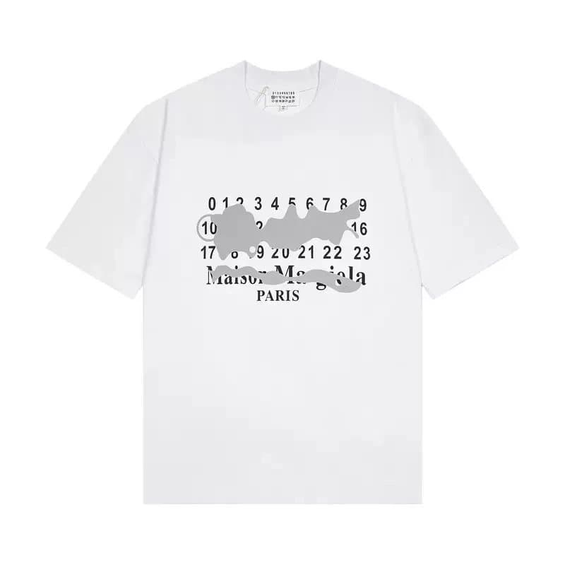 Maison Margiela T-Shirt Numbers Print