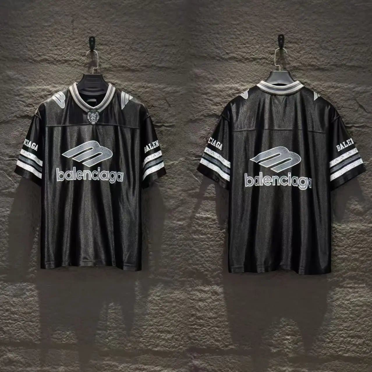 Balenciaga Football Jersey Metallic Logo