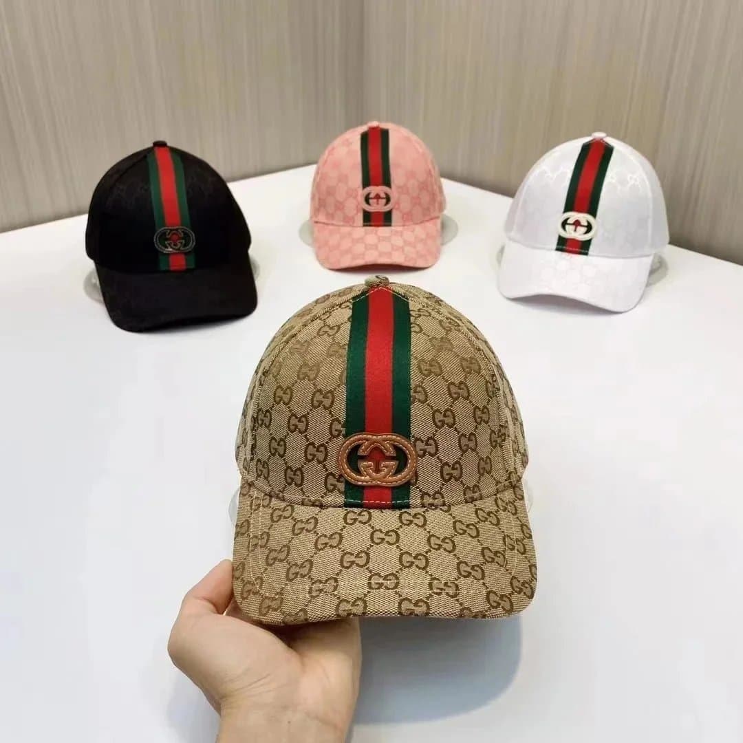 Gucci GG Logo Cap Monogram Print — 1603020HY