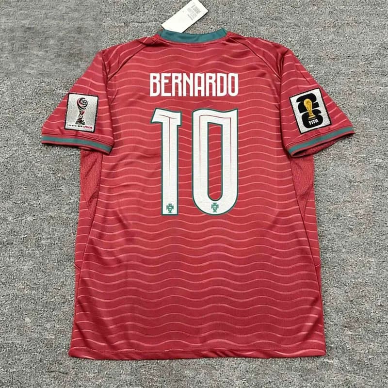 Nike Portugal Home Jersey Bernardo 10