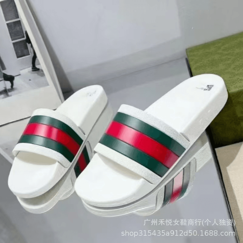Gucci Slide Sandal Web Stripe