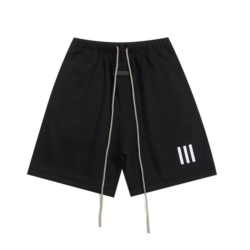 Fear of God Essentials Shorts Split Hem — K221黑色