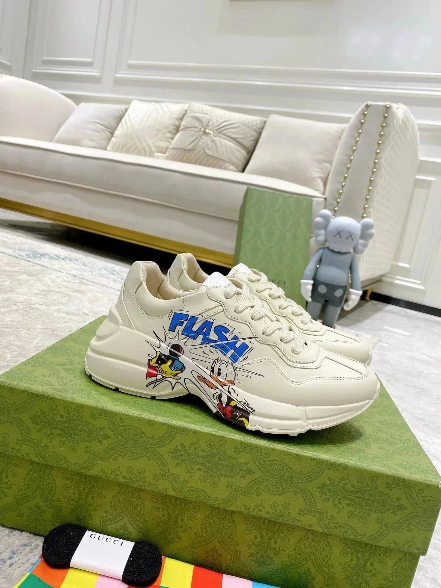 Gucci Horsebit 1955 Sneaker Web Stripe — 29