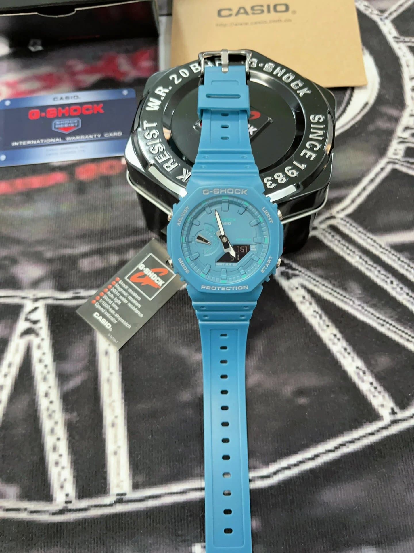 Casio G-Shock GA-2100 Sakura Pink — 蓝武士