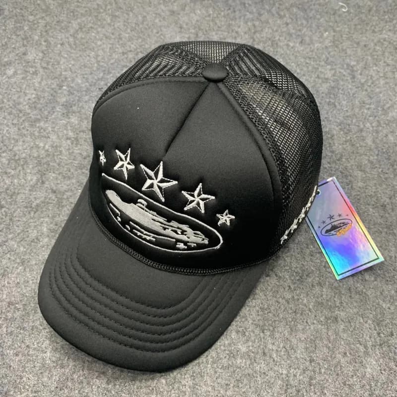 Travis Scott Trucker Hat UFO Stars