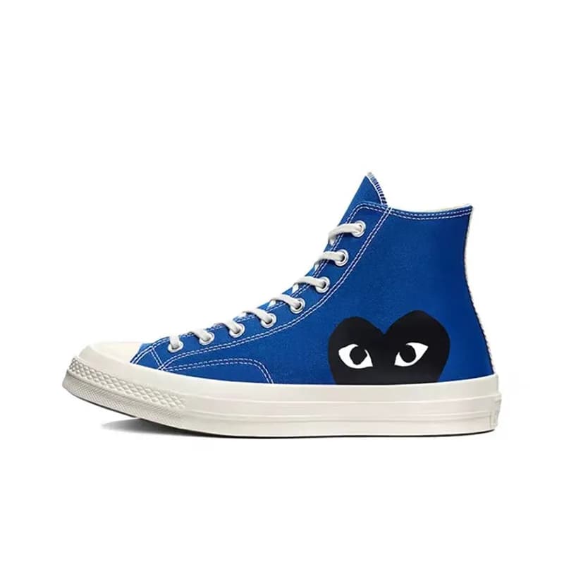 Comme des Garçons × Converse Chuck Taylor All Star High Play Heart Eyes