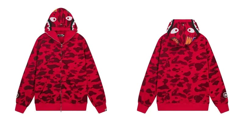 BAPE Shark Hoodie Camouflage — 4