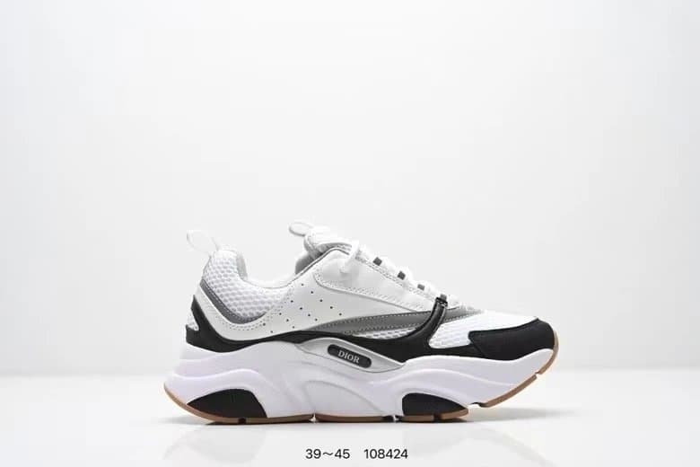 Dior B22 White Black Grey