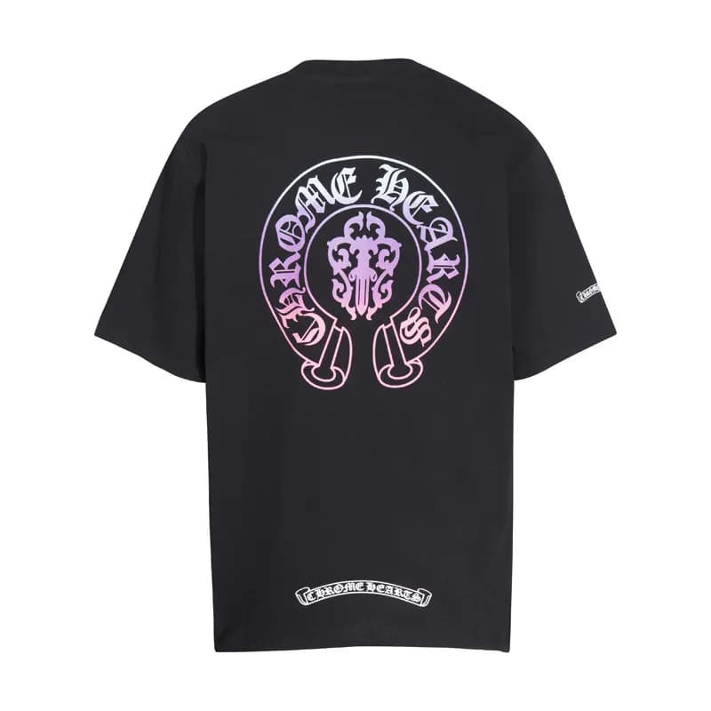 Chrome Hearts Graphic Tee Cross & Hearts Print — 6086黑