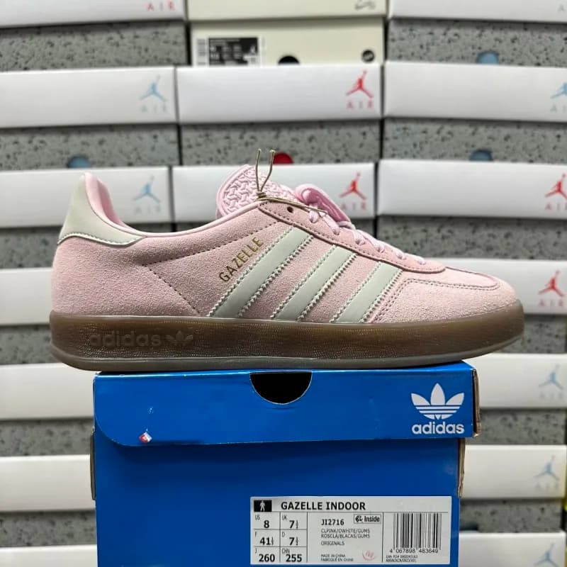 Adidas × Jordan Samba Pony Tonal — JI2716 浅粉