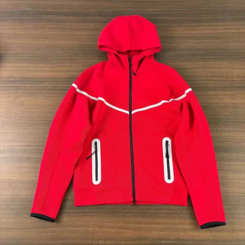Nike Tech Fleece Hoodie Vibrant Red