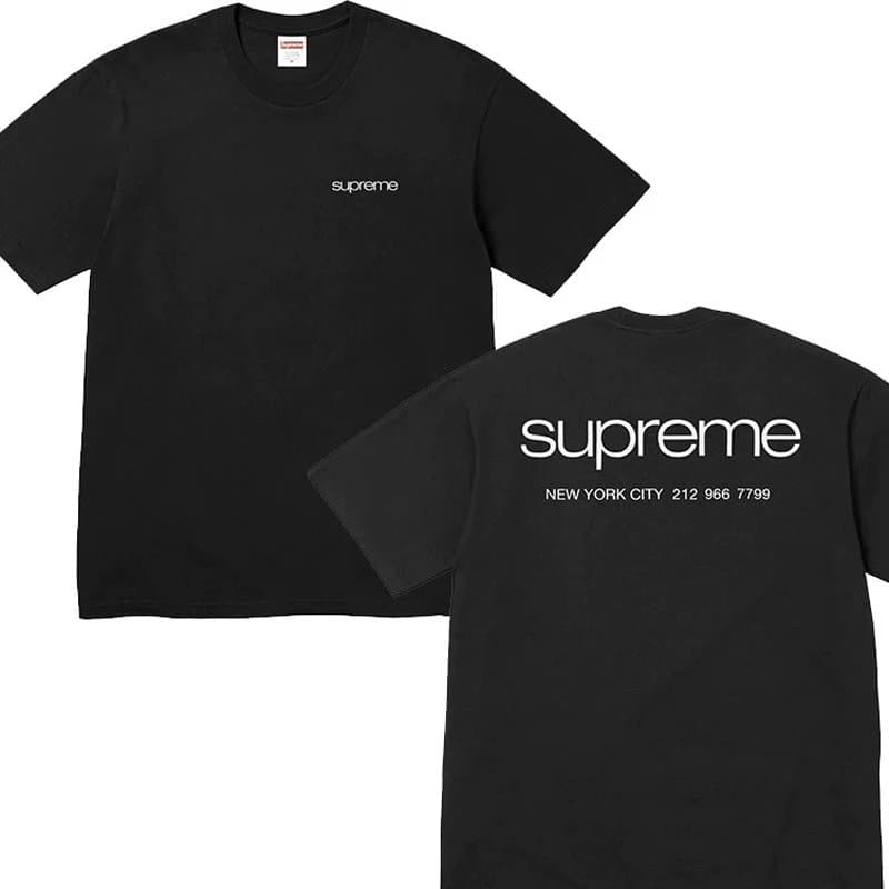 Supreme T-Shirt Sheep in Box Print — B355门店信息 黑色