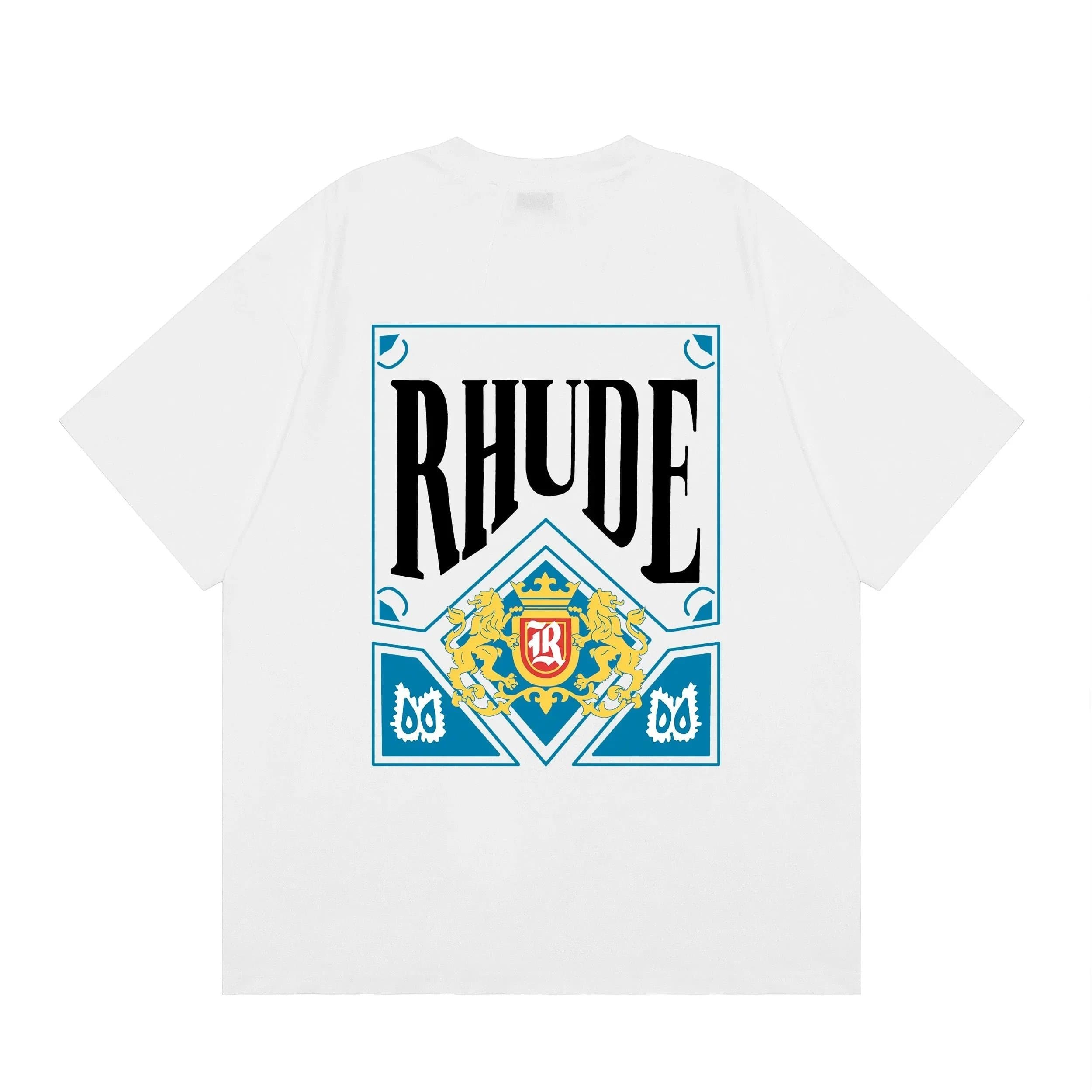 Rhude Graphic Tee Coat of Arms Print