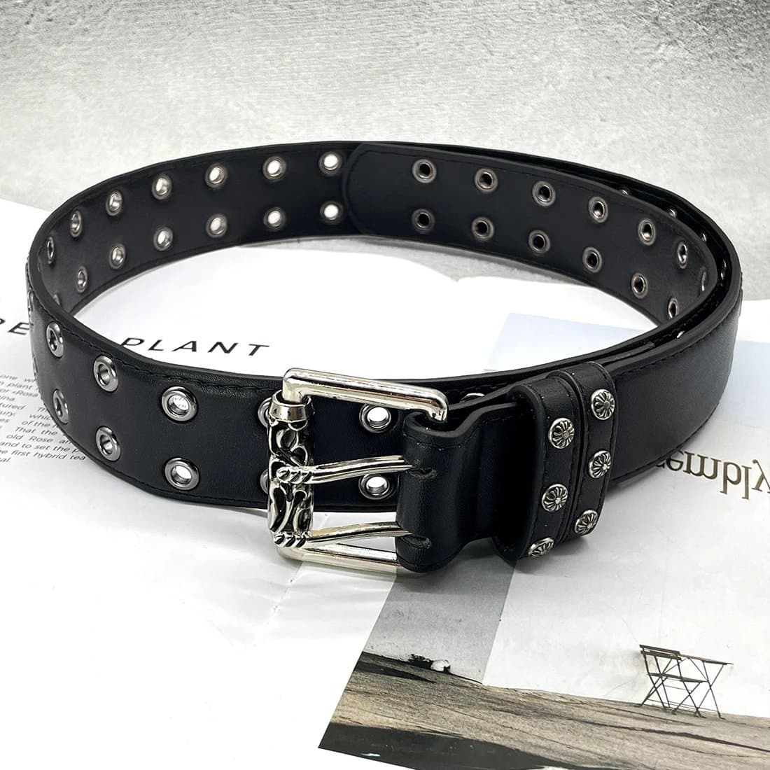 Studded Belt Chrome Hearts Signature