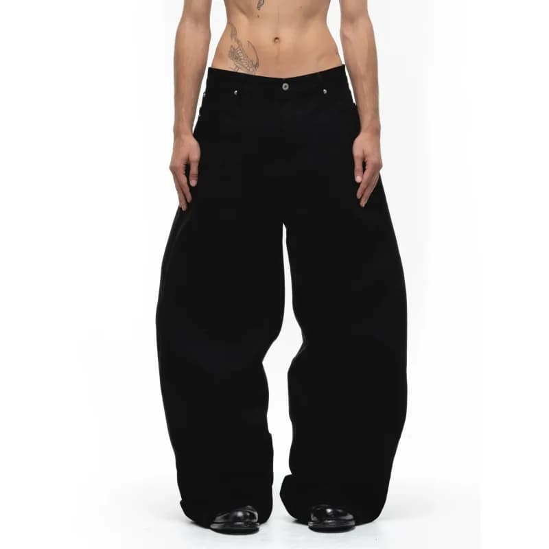 Levi's Oversized Tapered Jeans Black