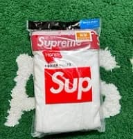 Supreme Box Logo Socks White