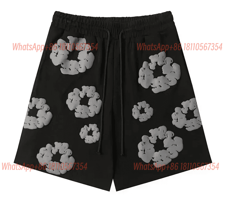 Fear of God Essentials Logo Shorts Black — Denim tears-黑灰