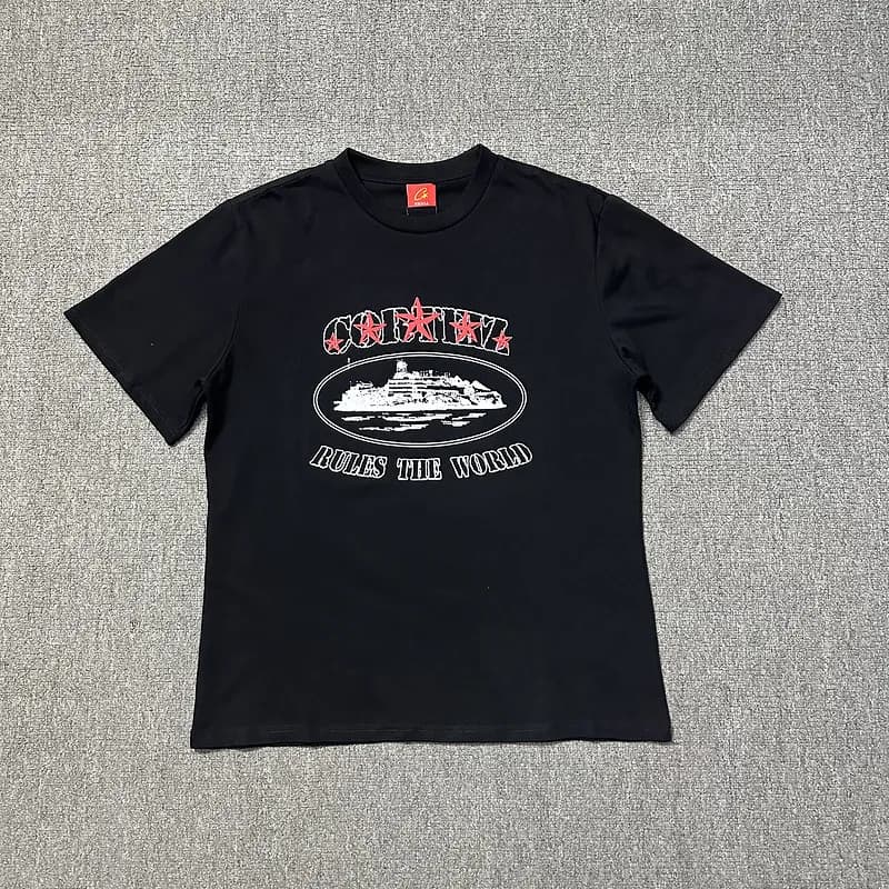 Palace T-Shirt Rules The World Graphic — 729款 黑色