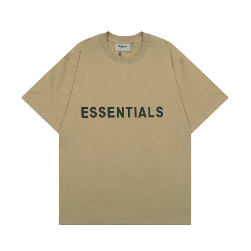 Fear of God Essentials Essentials Tee Logo Embossed — 2101驼色