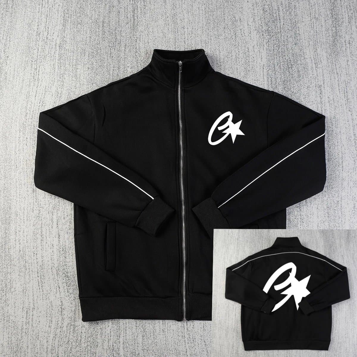 Chrome Hearts Track Jacket Camo Logo — 8605黑【Hoodie】