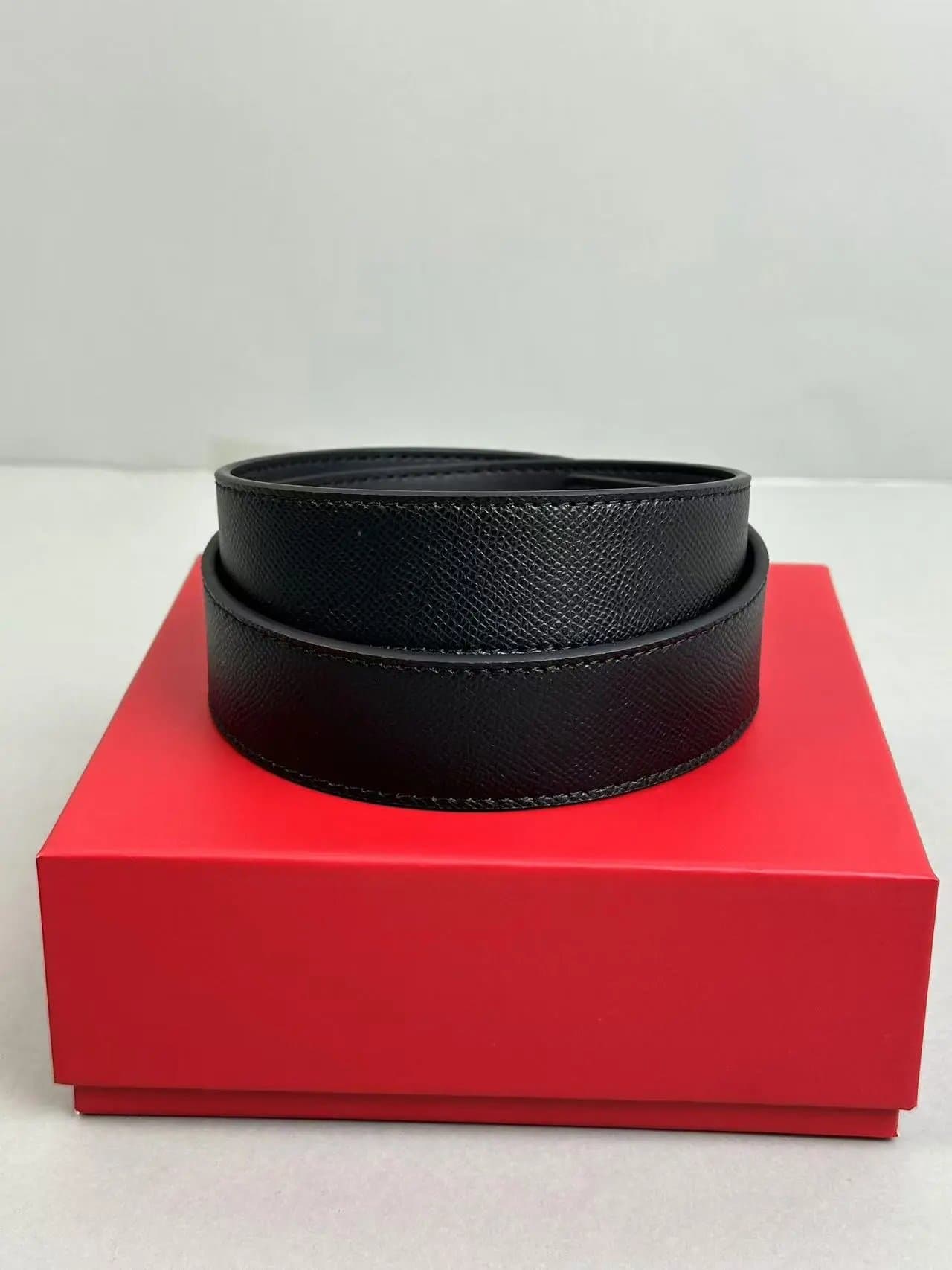 Givenchy Logo-Embossed Belt Monogram — 01