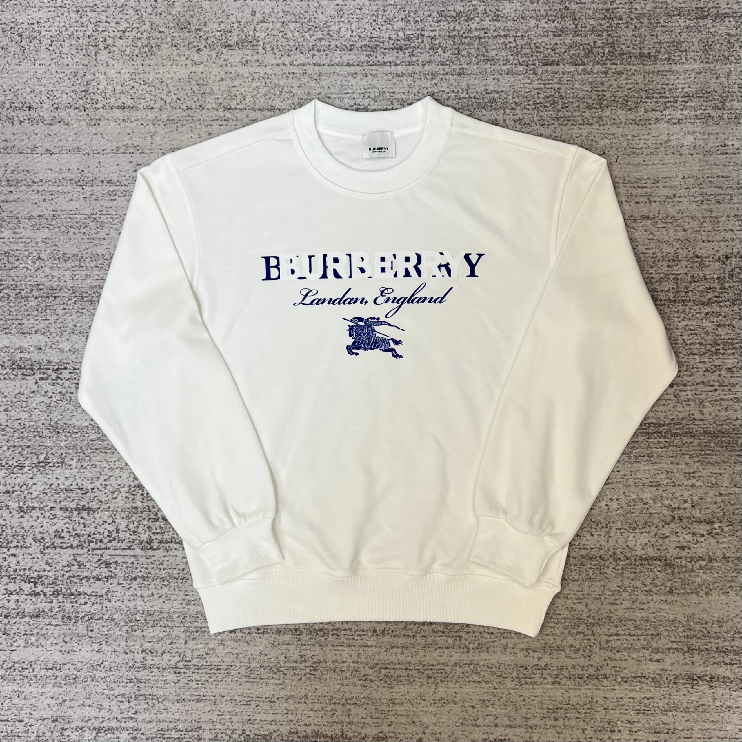 Burberry Crewneck Sweatshirt Equestrian Knight Logo