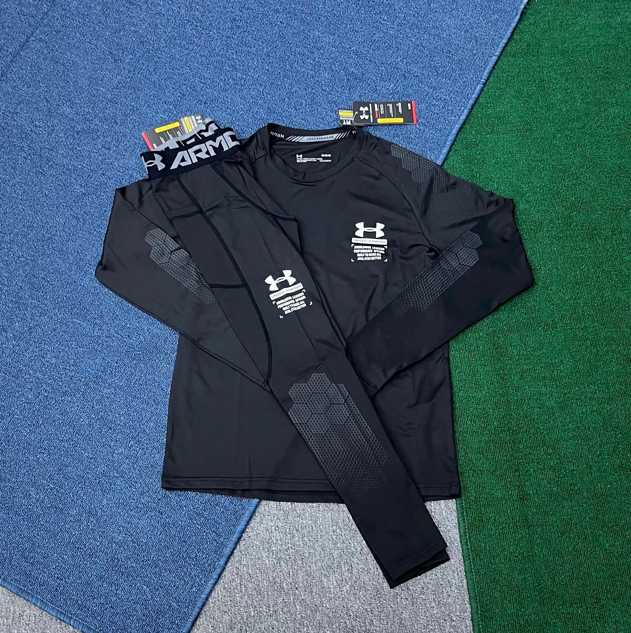 Under Armour HeatGear Long Sleeve Hex Mesh