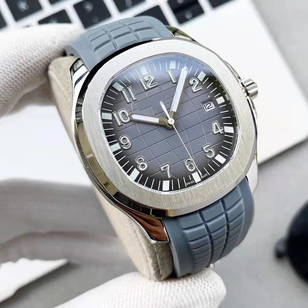 Patek Philippe Nautilus Grey Dial with White Indices