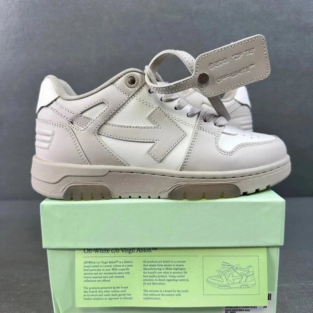 Off-White Diagonal Arrow Sneaker White Pink — 米色10161