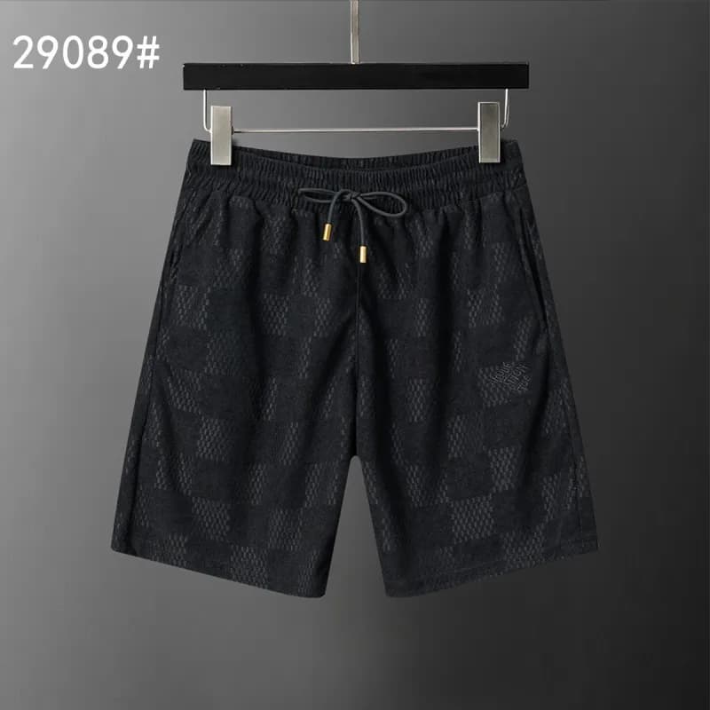 Balenciaga Printed Shorts Geometric Logo Pattern — 29089黑色