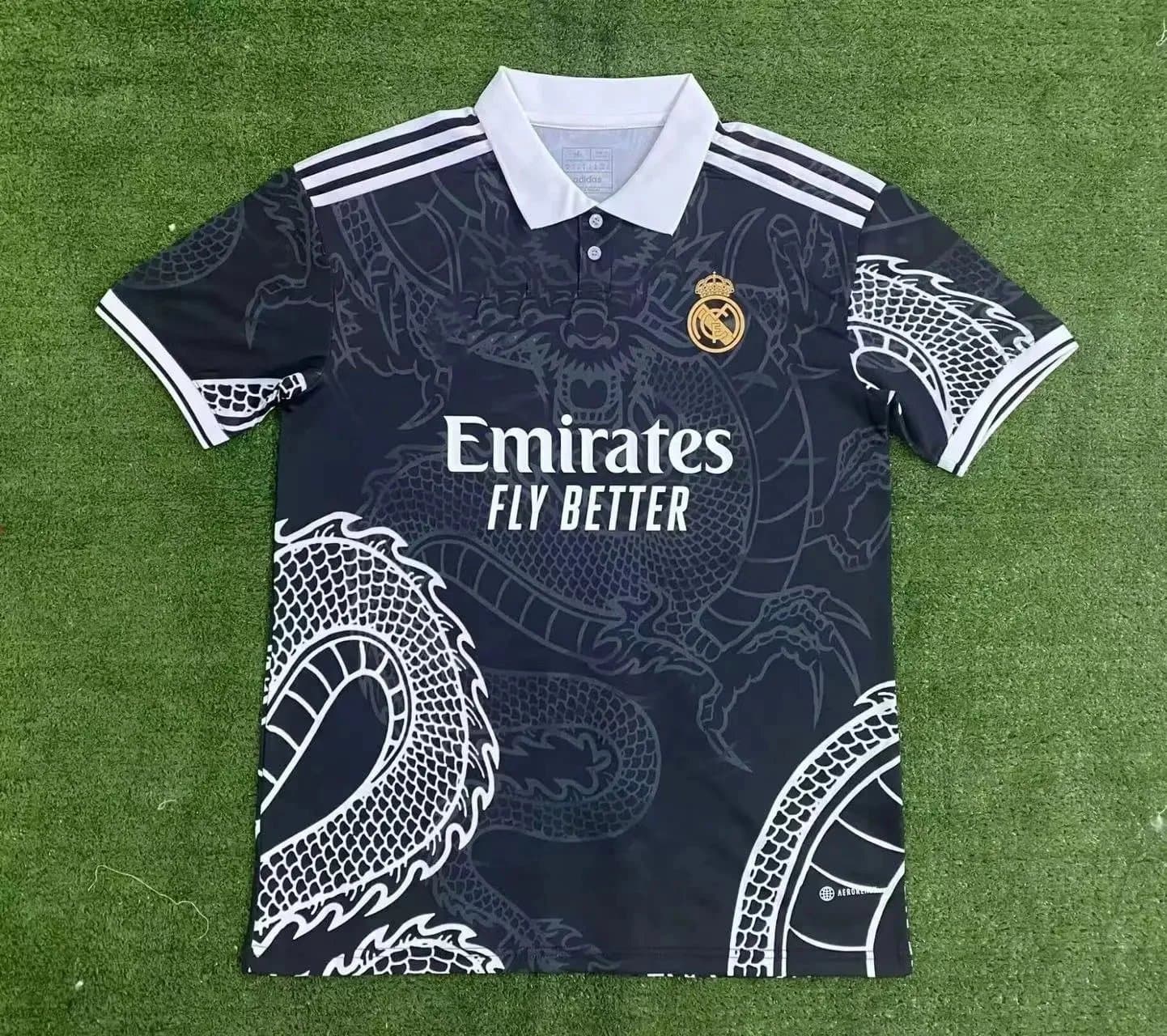 Adidas Real Madrid Home Jersey Dragon Print