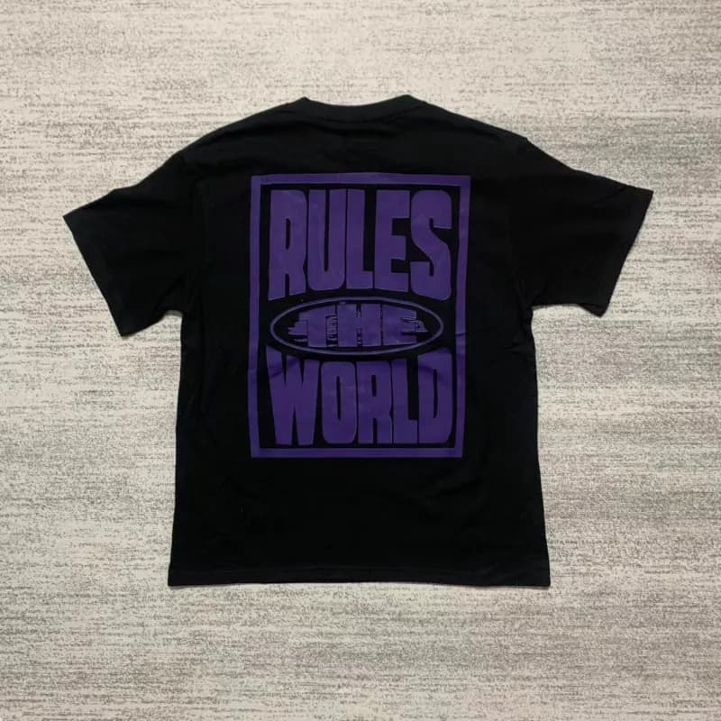 Palace T-Shirt Oval Logo — 3122黑紫
