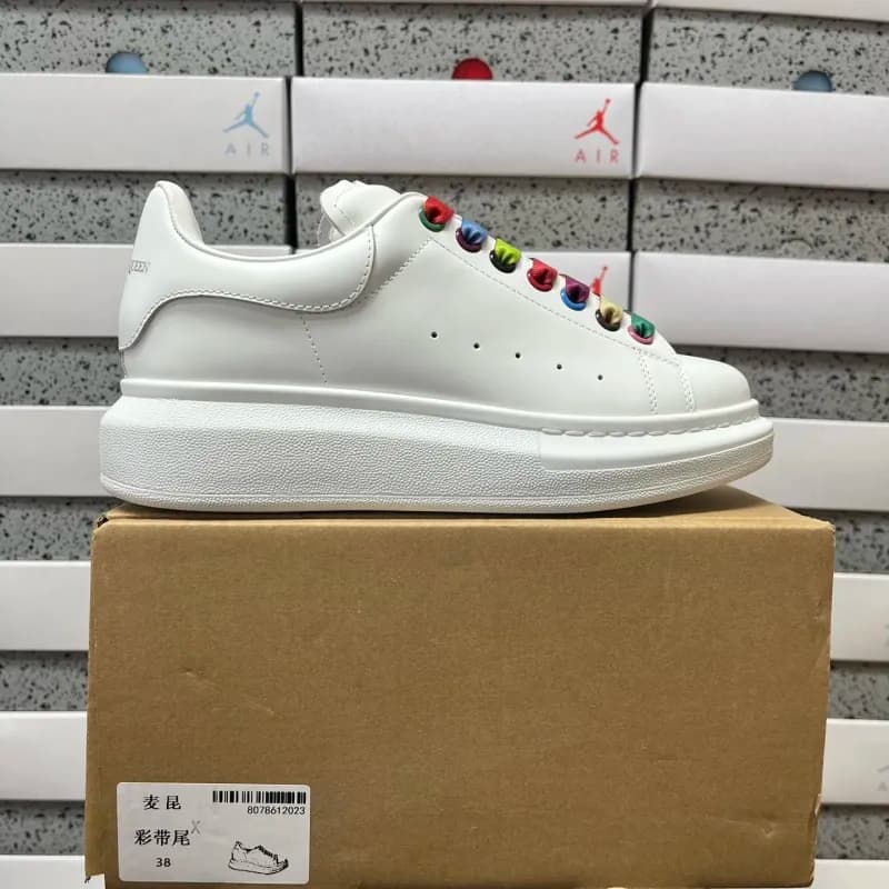 Alexander McQueen Oversized Sneaker Rainbow Lace