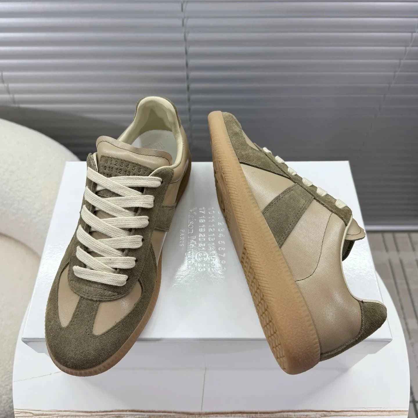 Maison Margiela Future Sneaker Olive Beige