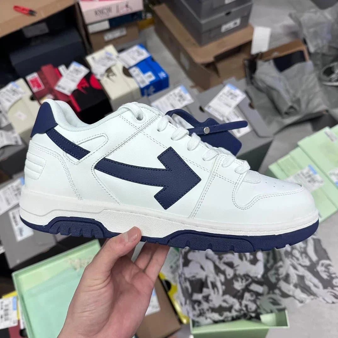 Off-White Arrow Sneaker White Navy