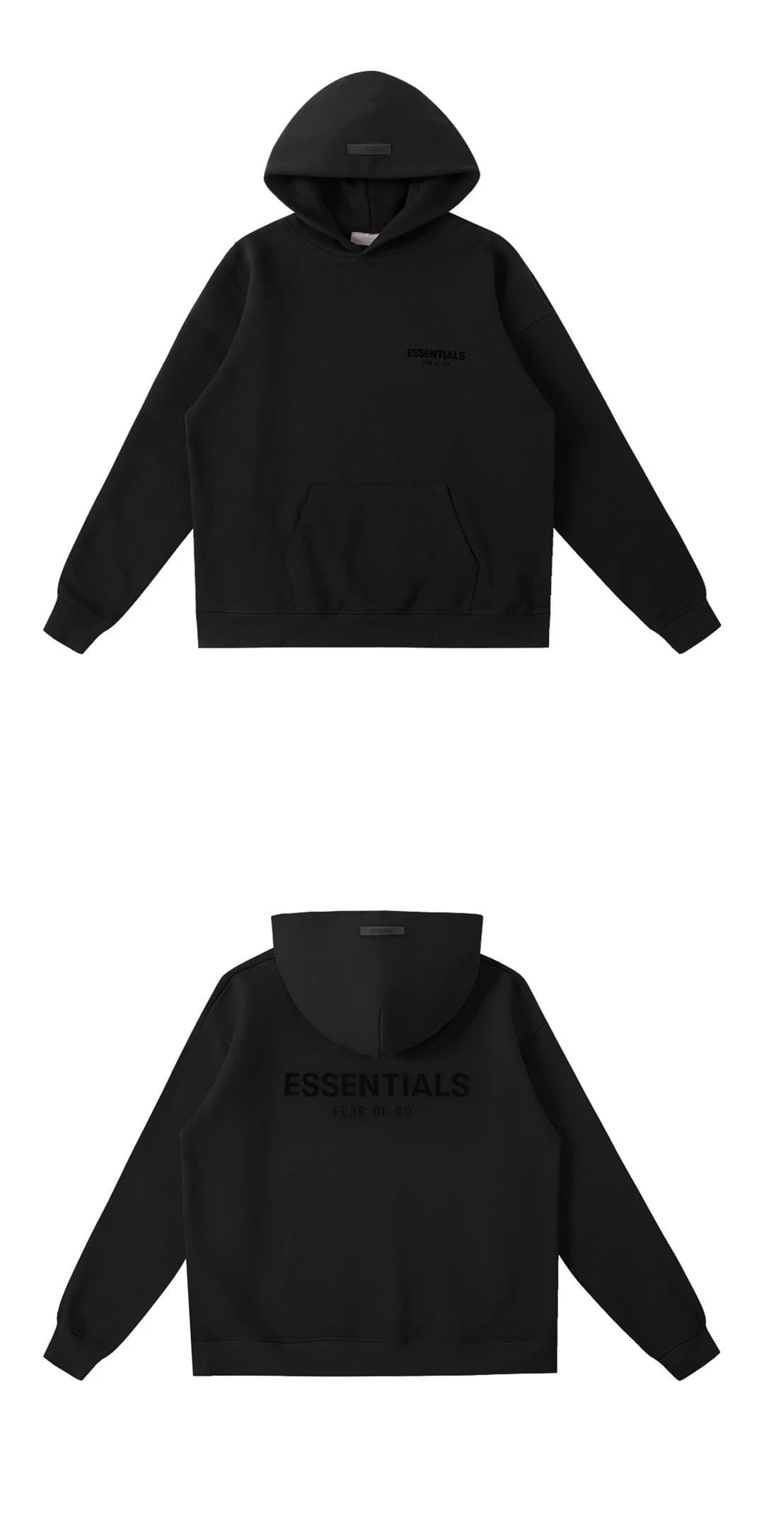 Fear of God Essentials Essentials Hoodie Black