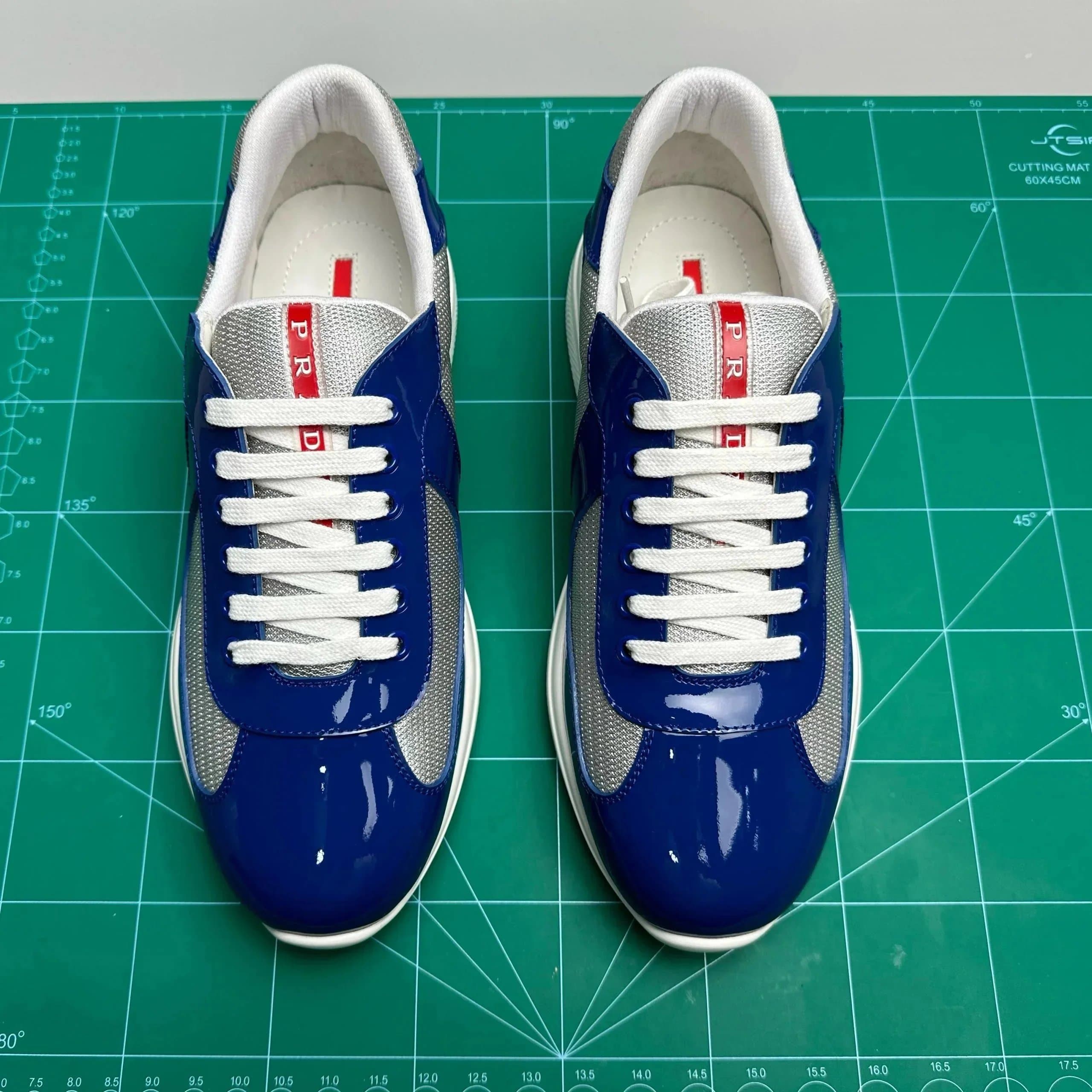 Prada Linea Rossa Sneaker Mint Green — X1 Prada深蓝