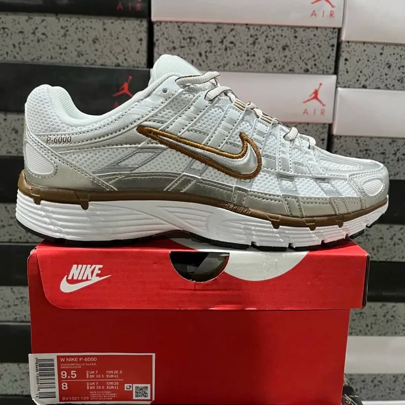 Nike P-6000 Metallic Silver