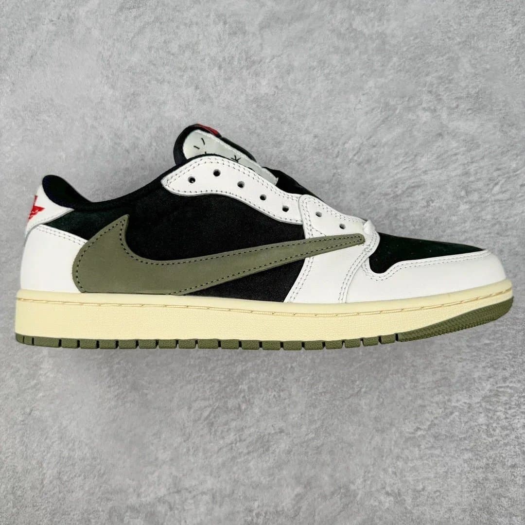 Nike × Travis Scott Dunk Low Cactus Jack — PK · PK AJ1 TS橄榄绿低帮