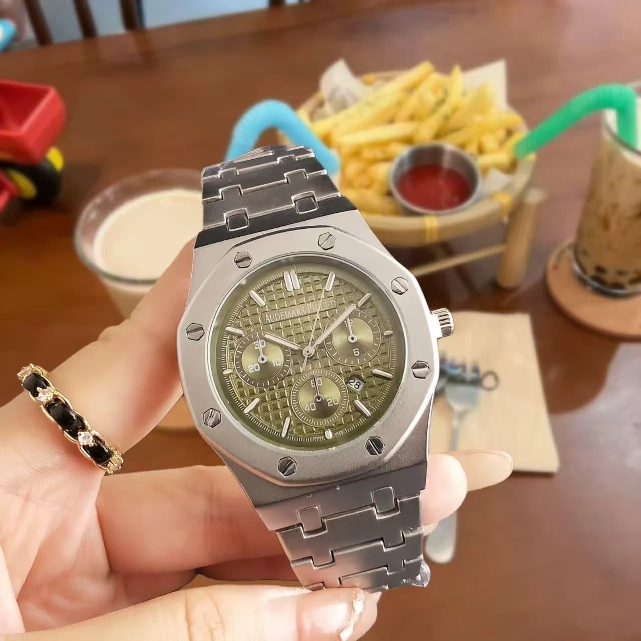 Audemars Piguet Royal Oak Chronograph Olive Green Dial