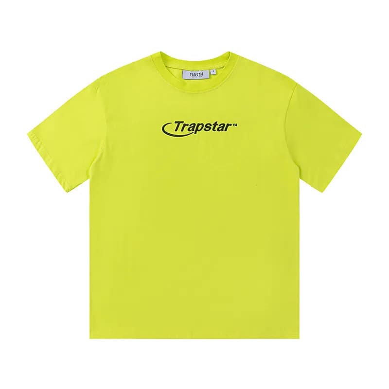 Trapstar Logo T-Shirt Neon Yellow