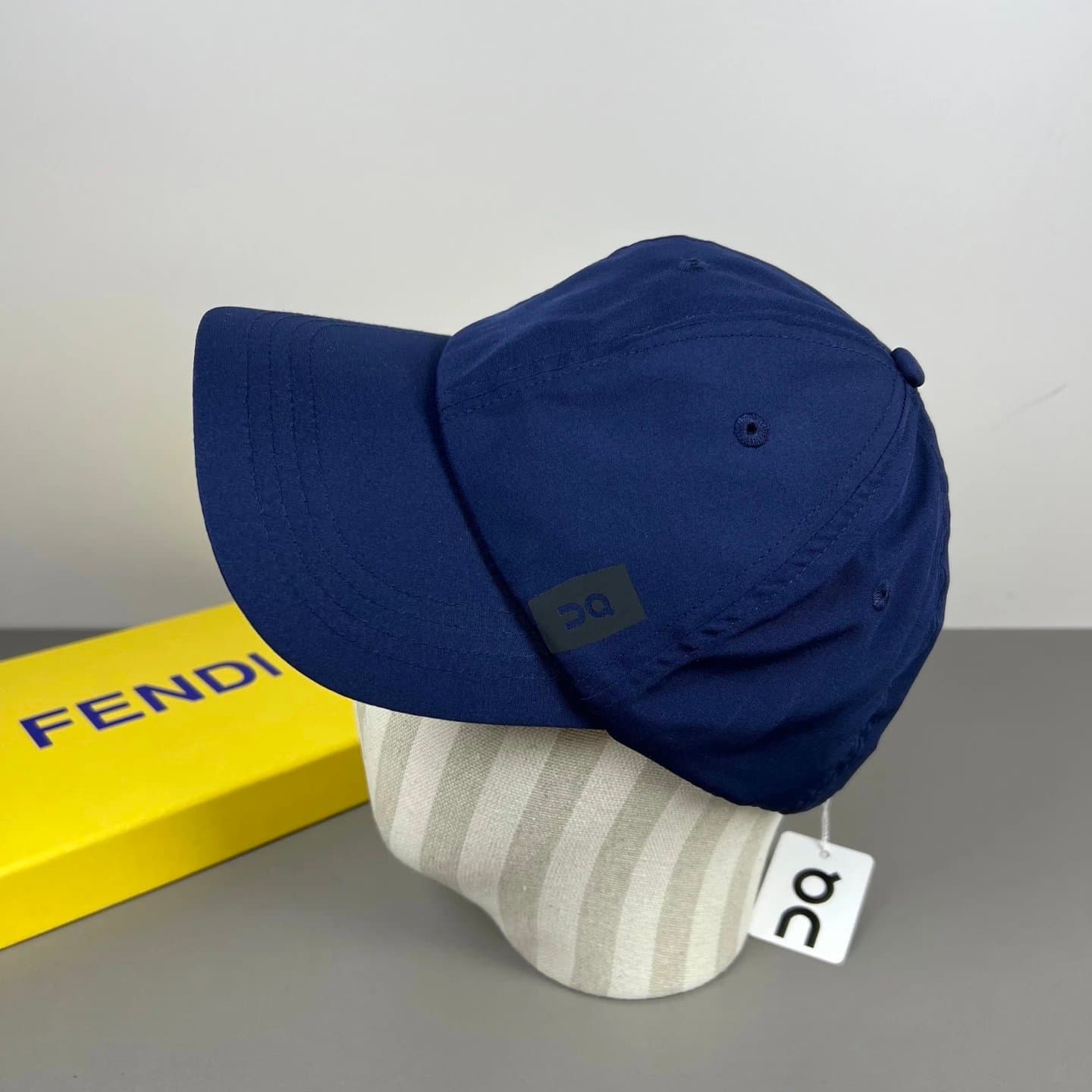 Fendi Baseball Cap On Running Logo Patch