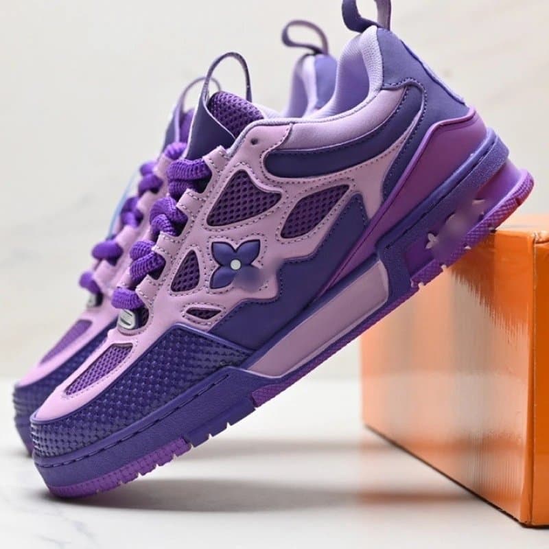 Louis Vuitton LV Trainer Orange — 40 面包全紫