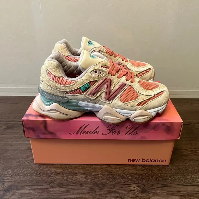 New Balance 2002R Cloud White Grey — 9060  骚粉