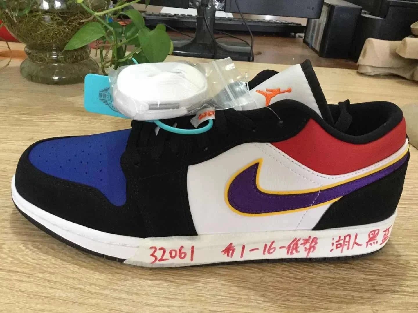 Nike Dunk Low Pine Green — 尺码备注 · DT版本 · AJ1低帮CJ9216-051湖人黑蓝
