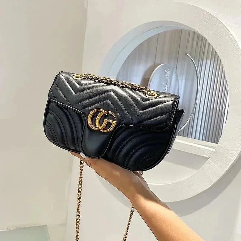 Gucci GG Marmont Mini Matelassé Chain Shoulder Bag