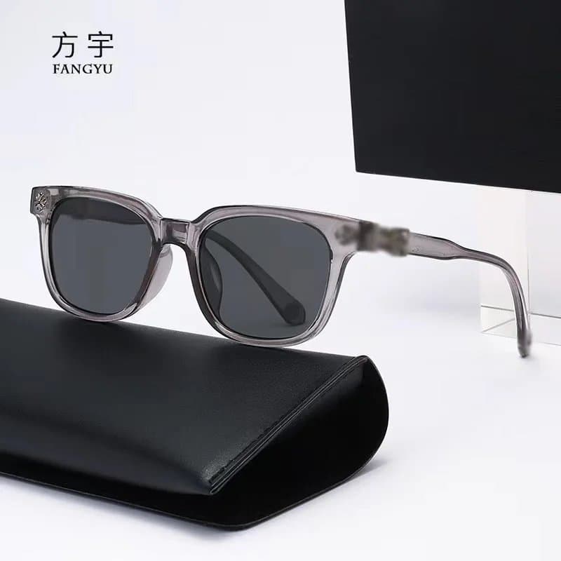 Chrome Hearts Square Sunglasses Smoke Lens