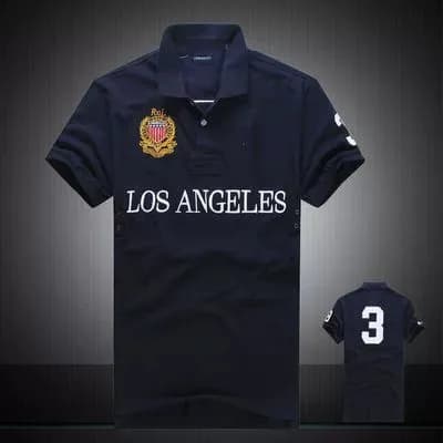 Polo Ralph Lauren Polo Shirt Dubai Embroidered — 洛杉矶宝蓝