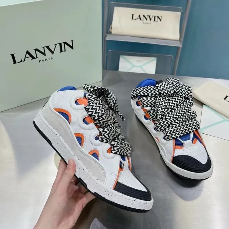 Lanvin Sneaker Zigzag Lace