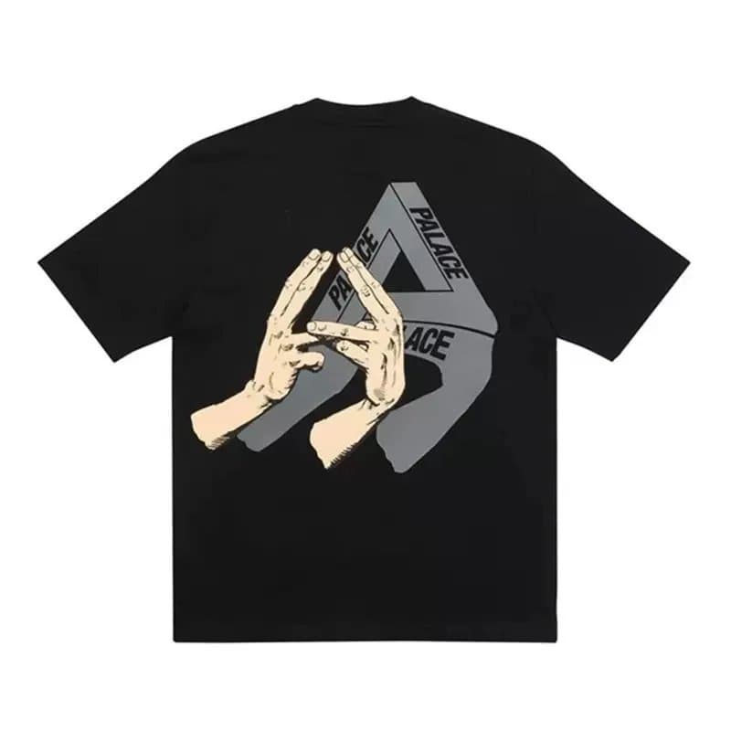 Palace Triangle T-Shirt Hands Graphic
